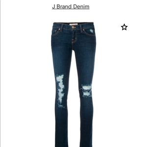 J brand destroyed jeans